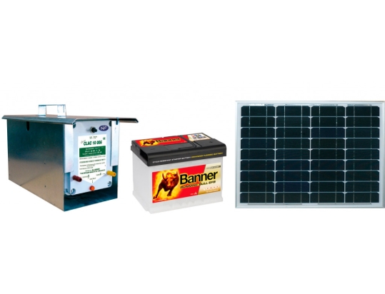 Kit Solaire 80 W boite tôle