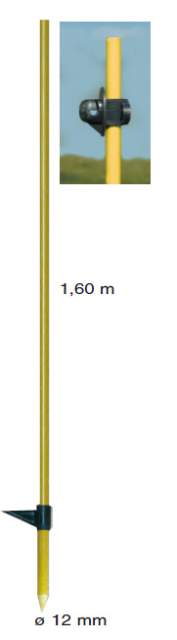 Piquets 1,60m diam 12mm