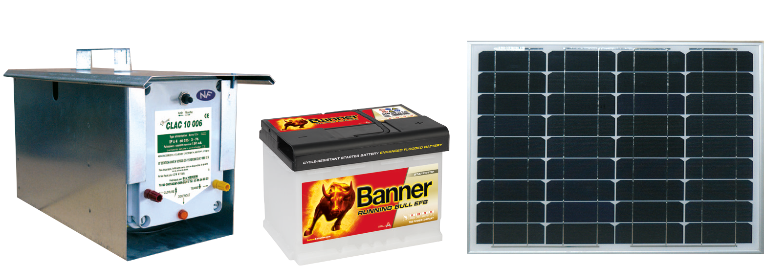 Kit Solaire composé d'un panneau solaire 100 W
