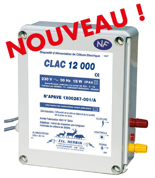 Electrificateur CLAC 12 000